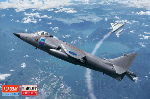 ACD12657 1/144 Academy SEA HARRIER FRS.1 Plastic Model Kit  MMD Squadron