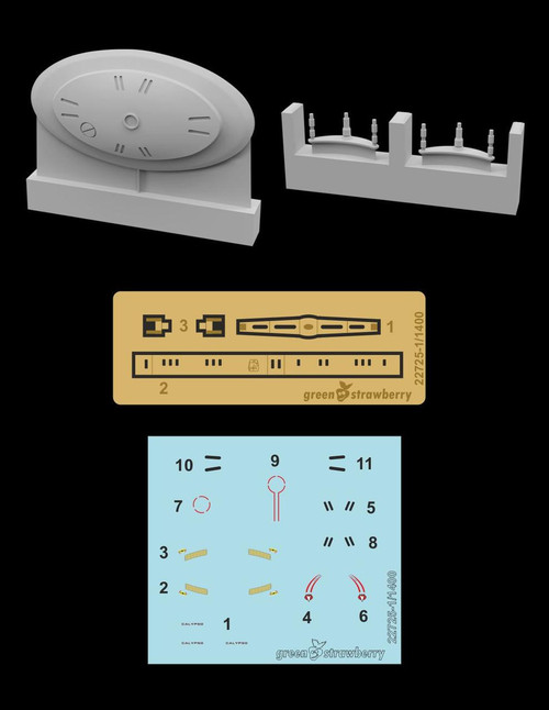 GSB22725 1/1400 Green Strawberry U.S.S. Enterprise NCC-1701-D - captain yacht  MMD Squadron