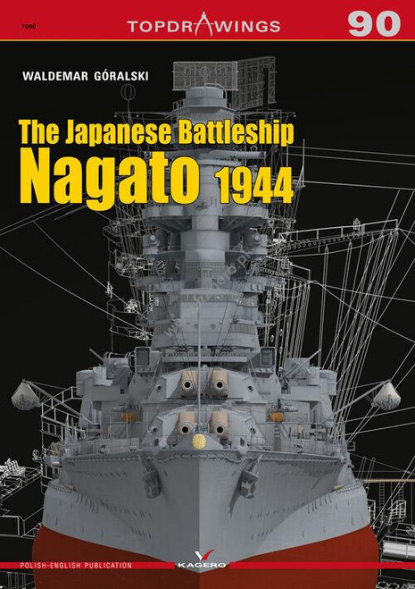 KGP07090 Kagero Publishing The Japanese Battleship Nagato 1944  MMD Squadron