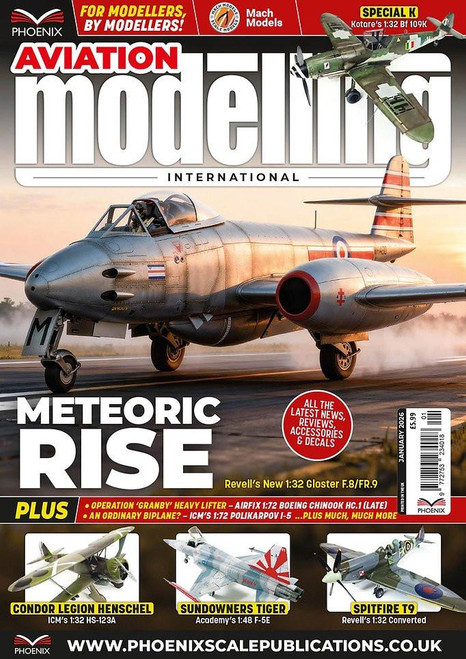 PAM01-26 Phoenix Aviation Modelling Magazine January 2026  MMD Squadron
