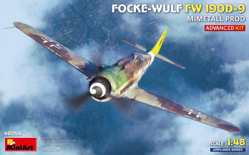 1/48 Miniart Focke-Wulf FW 190D-9 Mimetall Prod (BASIC) Plastic