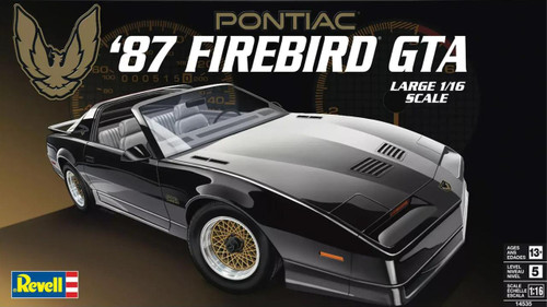 RMX14535 1/16 Revell 1987 Pontiac Firebird GTA Plastic Model Kit 14535 MMD Squadron