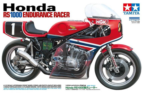 TAM14014 1/12 Tamiya Honda Rs1000 Endurance Motorcycle Kit - TAM24031 MMD Squadron