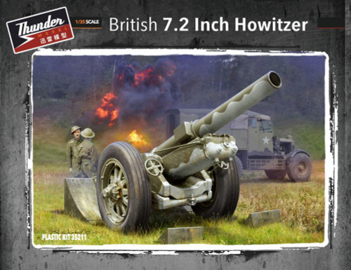 TDM35211 1/35 Thunder Model British 7,2 inch howitzer TM35211 MMD Squadron