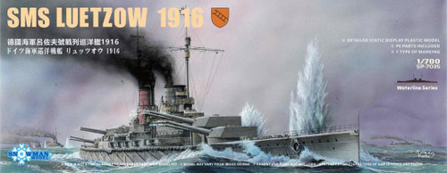 SMM-SP-7035 1/700 Snowman Models SMS Luetzow 1916 Waterline Plastic Model kit SP-7035 MMD Squadron