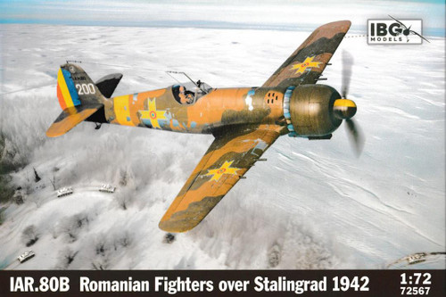 IBG72567 1/72 IBG Models IAR.80B Romanian Fighter Over Stalingrad - TM35902 MMD Squadron