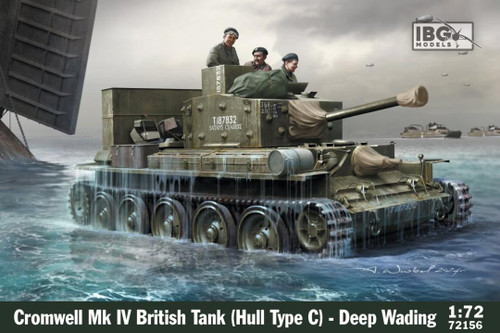 IBG72156 1/72 IBG Models Cromwell Mk IV British Tank (Hull type C) Deep Wading - TM35307 MMD Squadron