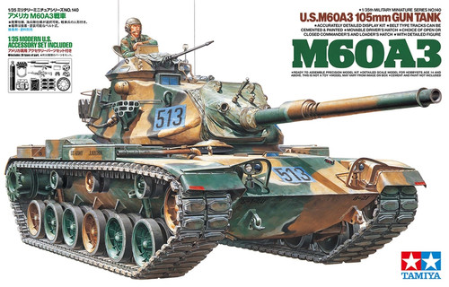 1/35 Tamiya US M60A3 105mm Gun Tank - PREORDER