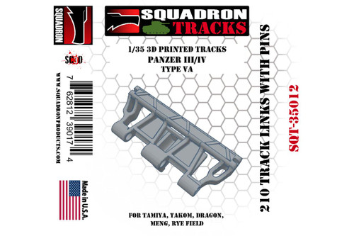 SQT-35012 1/35 Squadron Tracks Panzer III/IV Type VA  MMD Squadron