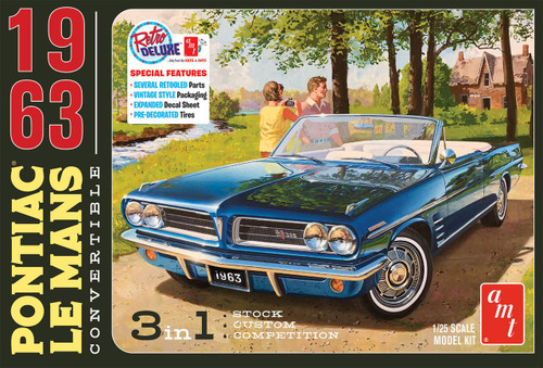 AMT1416 1/25 AMT 1963 Pontiac Tempest Convertible - PREORDER  MMD Squadron
