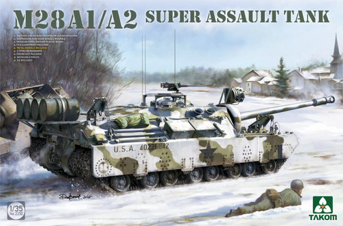 TAK2210 1/35 Takom M28A1/A1 Super Assault Tank - MMD Squadron