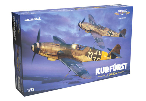 EDU2155 1/72 Eduard Kurfust Bf 109K-4 Dual Combo Limited Edition January MMD Squadron