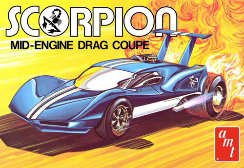 AMT1501 1/25 AMT Scorpion Drag Coupe Plastic Model Kit  MMD Squadron