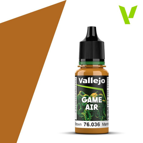 VJ76036 Vallejo Game Air Bronze Brown 18ml Paint Bottle  MMD Squadron