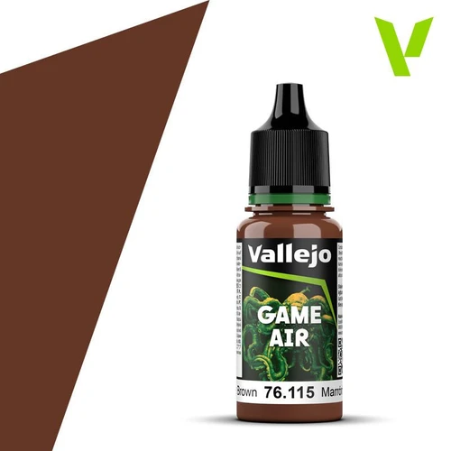 VJ76115 Vallejo Game Air Grunge Brown 18ml Paint Bottle  MMD Squadron