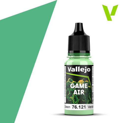 VJ76121 Vallejo Game Air Ghost Green 18ml Paint Bottle  MMD Squadron