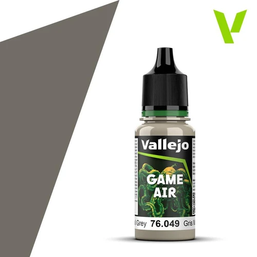 VJ76049 Vallejo Game Air Stonewall Grey 18ml Paint Bottle  MMD Squadron