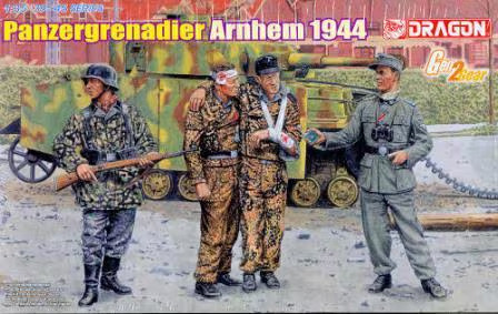 1/35 Dragon Panzergrenadier Arnhem 1944 Figures Plastic Model Kit