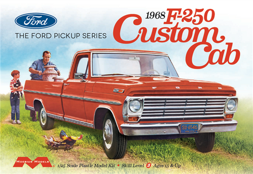 1/25 Moebius 1968 Ford 250 Plastic Model Kit