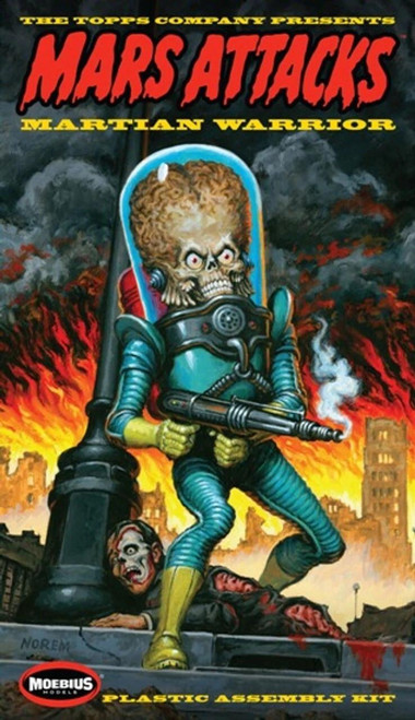MOE936 1/8 Moebius Martian Figure Mars Attacks! Plastic Model kit  MMD Squadron