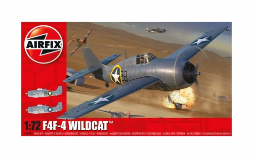 AIRA02070A 1/72 Airfix Grumman F4F-4 Wildcat  MMD Squadron