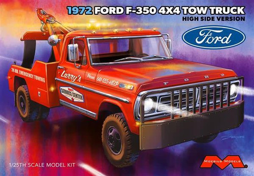 MOE2598 1/25 Moebius 1969 Ford Wrecker High Side Plastic Model Kit  MMD Squadron