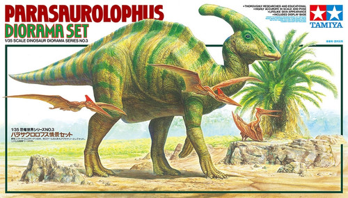 1/35 Tamiya Parasaurolophus Dinosaur Diorama Set