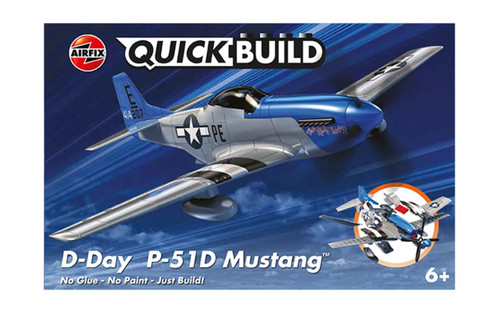 AIRJ6046 Airfix QUICKBUILD D-Day P-51D
Mustang  MMD Squadron