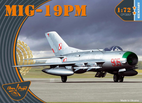 CP72057 1/72 Clear Prop MiG-19PM Plastic Model Kit  MMD Squadron