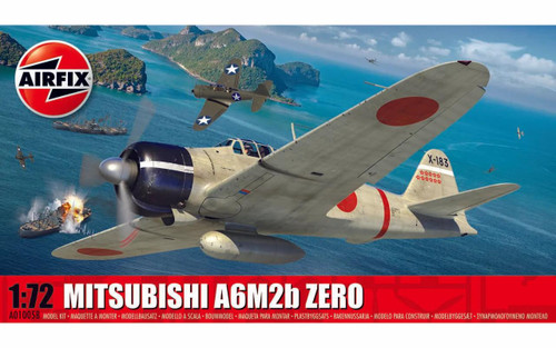 AIRA01005B 1/72 Airfix Mitsubishi A6M2b Zero  MMD Squadron
