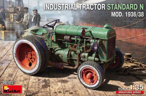 MIN38102 1/35 Miniart Industrial Tractor Standard N Mod 1936/38 - ICM53054 MMD Squadron