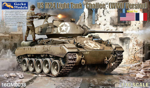GEK-16GM0038 1/16 Gecko M24 Chaffee Light Tank - MMD Squadron