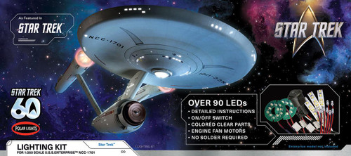 PLLMKA076 1/350 Polar Lights Star Trek Lighting Kit for TOS USS Enterprise - PREORDER  MMD Squadron