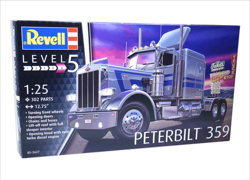 RMX2627 1/25 Revell Carrera PETERBILT 359 Plastic Model Kit  MMD Squadron