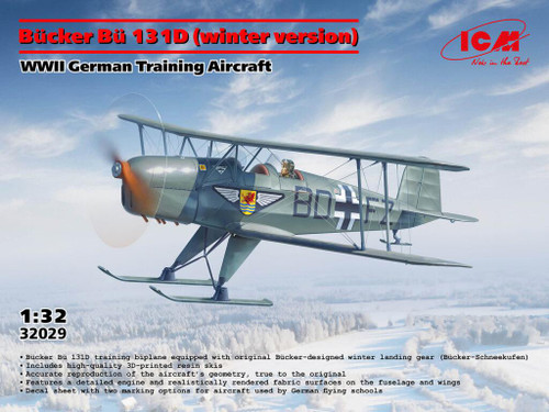 ICM32029 1/32 ICM Bucker Bu 131D Winter Vewrsion - MMD Squadron