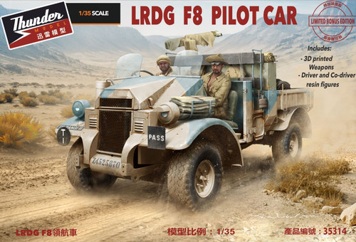 1/35 Thunder Model LRDG F8 Pilot Car (basic) - PREORDER