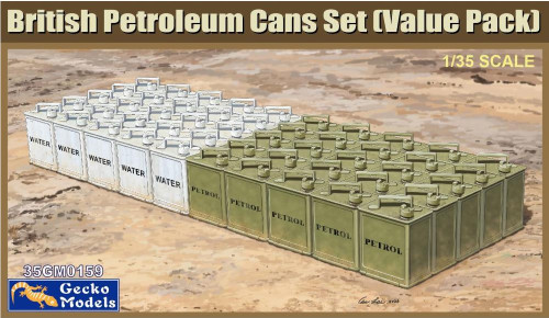 1/35 Gecko British Petroleum Cans Set (Value Pack)