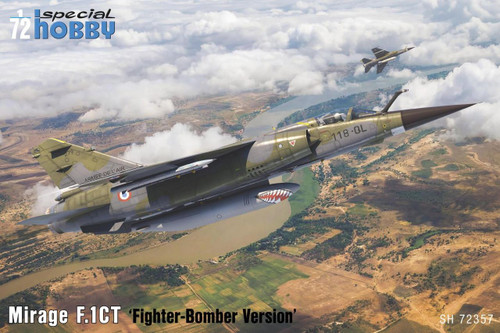 CMK-100-SH72357 1/72 Special Hobby Mirage F.1CT Fighter-Bomber Version  MMD Squadron