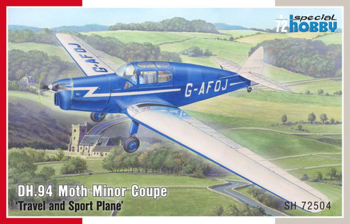 CMK-100-SH72504 1/72 Special Hobby DH.94 Moth Minor Coupe Travel and Sport Plane  MMD Squadron