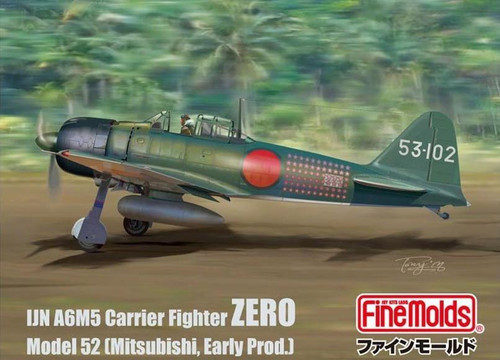 FNM-FR01 1/72 Fine Molds A6M5a Zero Model 52 Ko (Mitsubishi Early Prod) FNM-FZ02 MMD Squadron