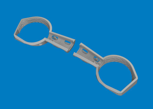 EDU6481186 1/48 Eduard Bf 109G wheel bays angular 3D for EDUARD  MMD Squadron