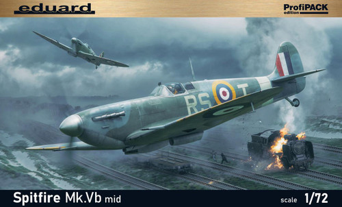 EDU70206 1/72 Eduard Spitfire Mk.Vb mid ProfiPACK  MMD Squadron