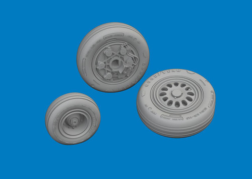 EDU6481189 1/48 Eduard F-16I SUFA wheels for GREAT WALL HOBBY  MMD Squadron