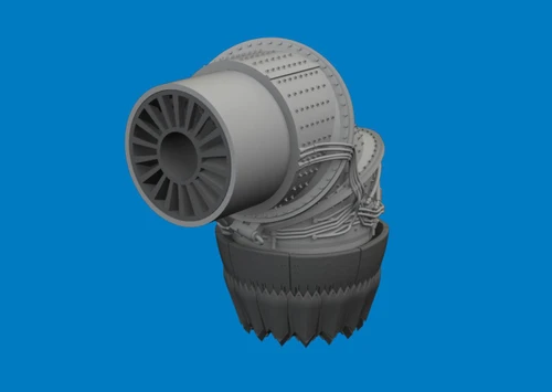 EDU672433 1/72 Eduard F-35B exhaust nozzle 3D for TAMIYA  MMD Squadron