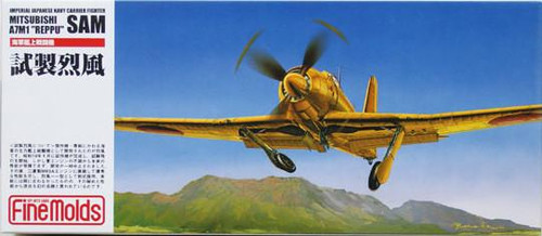FNM-FP20 1/72 Fine Molds Imperial Japanese Navy Carrier Fighter Mitsubishi A7M1 REPPU [SAM]  MMD Squadron