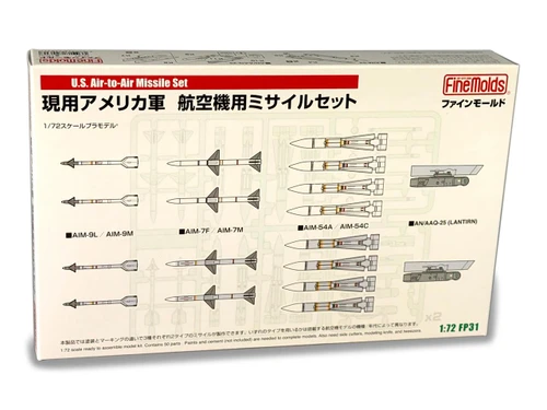 FNM-FP31 1/72 Fine Molds U.S. Air to Air Missile Set  MMD Squadron