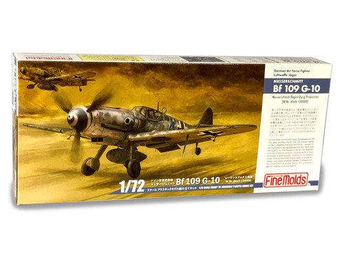 FNM-LW03 1/72 Fine Molds Messerschmitt Bf 109 G-10 Regensburg
Production (W.Nr. Block 130000)  MMD Squadron