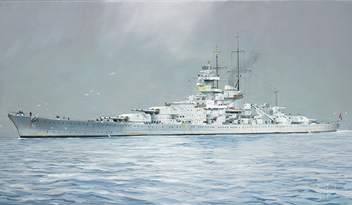1/350 Trumpeter German Gneisenau Battleship - PREORDER