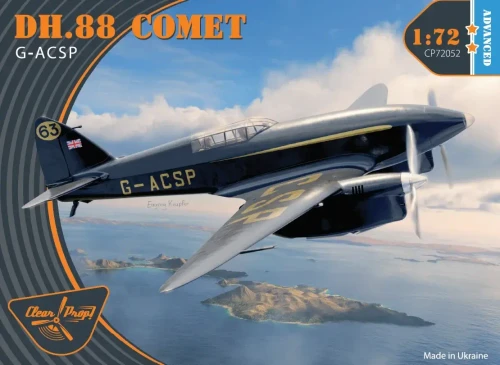 CP72052 1/72 Clear Prop DH.88 Comet  MMD Squadron