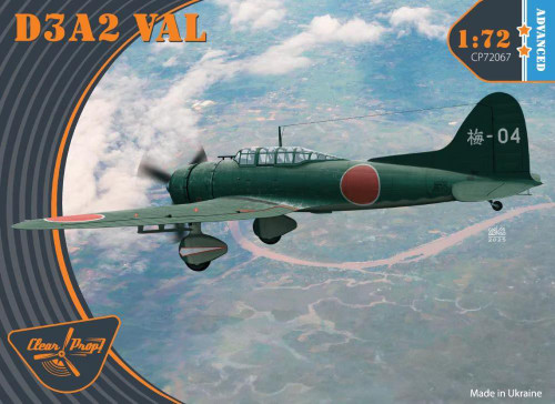CP72067 1/72 Clear Prop D3A2 Val  MMD Squadron
